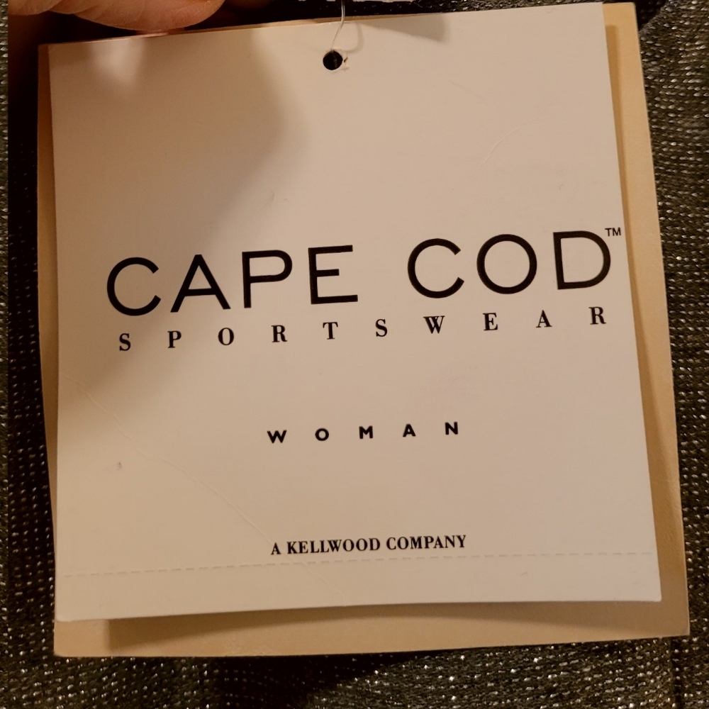 Grey Metallic Shell. Cape Cod. Size L - Picture 4 of 4